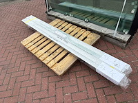 Set glaspanelen - 82cm x 215cm helder (4x3) - afbeelding 5 van  9