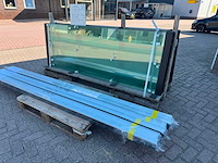 Set glaspanelen - 82cm x 235cm helder (6x3) - afbeelding 5 van  11