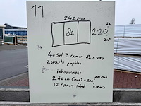 Set glaspanelen - 82x220 helder (4x3) - afbeelding 7 van  9