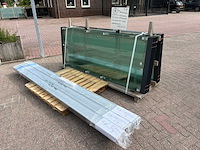 Set glaspanelen - 86cm x 220cm helder (6x3) - afbeelding 5 van  11