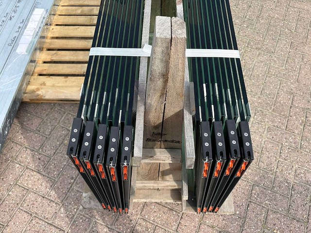 Set glaspanelen - 86cm x 220cm helder (6x3) - afbeelding 9 van  11