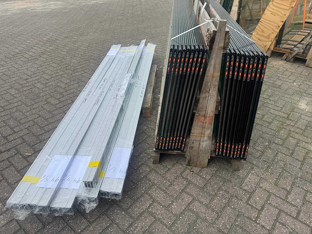 Set glaspanelen - 86cm x 225cm helder (11x3) - afbeelding 7 van  11