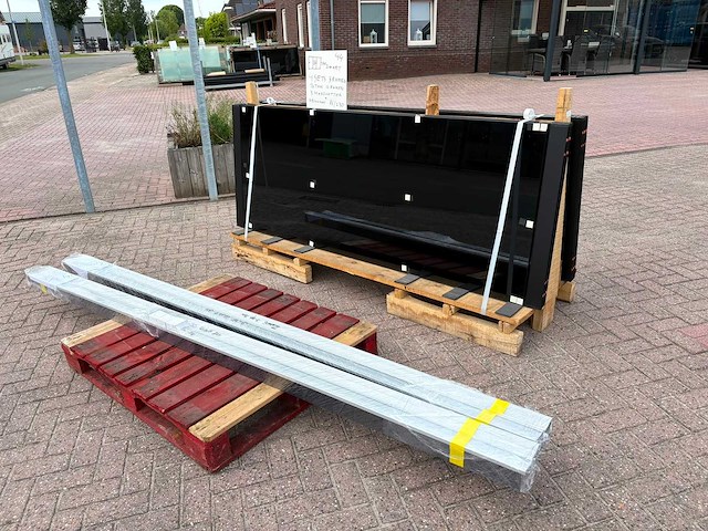 Set glaspanelen - 86cm x 230cm getint (4x3) - afbeelding 4 van  10