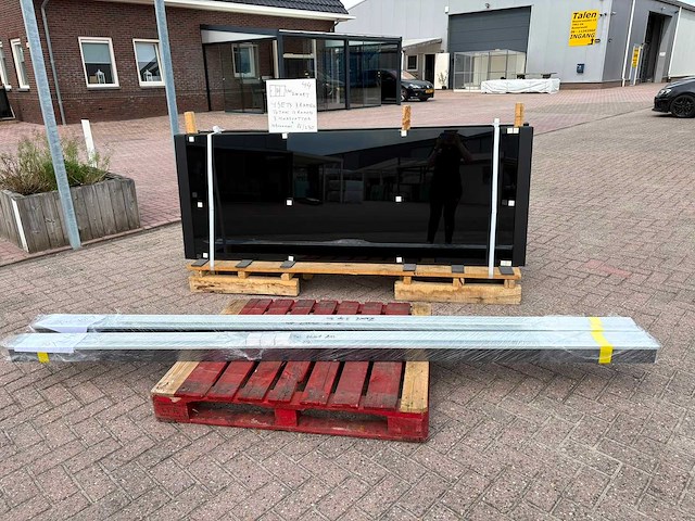 Set glaspanelen - 86cm x 230cm getint (4x3) - afbeelding 5 van  10