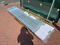 Set glaspanelen - 86cm x 235cm helder (8x3) - afbeelding 5 van  11