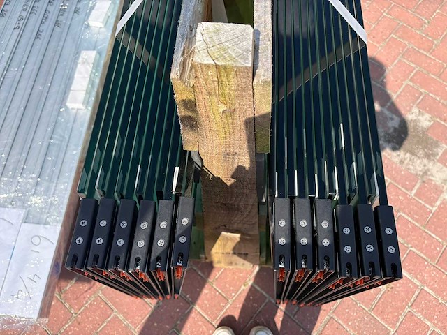 Set glaspanelen - 86cm x 235cm helder (8x3) - afbeelding 7 van  11