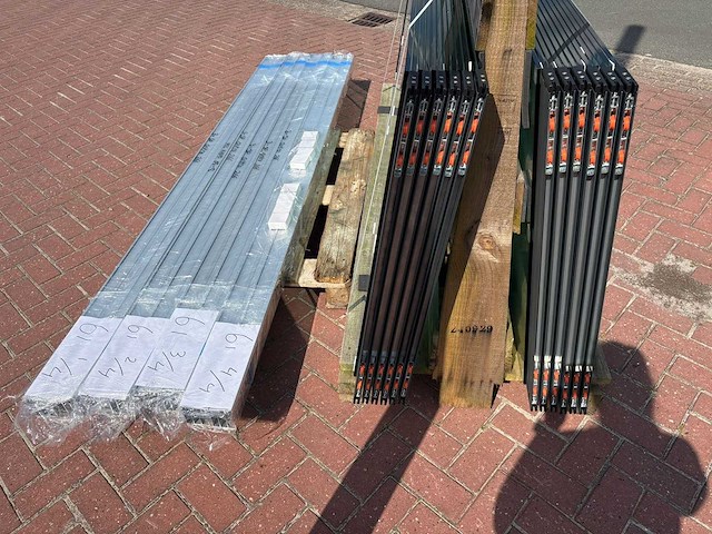 Set glaspanelen - 86cm x 235cm helder (8x3) - afbeelding 7 van  10