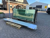 Set glaspanelen - 86cm x 240cm helder (6x3) - afbeelding 5 van  11