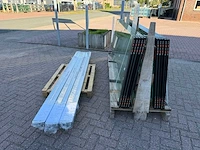 Set glaspanelen - 86cm x 240cm helder (6x3) - afbeelding 7 van  11