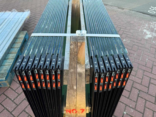Set glaspanelen - 90cm x 225cm helder (10x3) - afbeelding 5 van  8