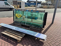 Set glaspanelen - 90cm x 250cm helder (4x3) - afbeelding 5 van  11