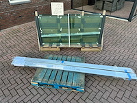 Set glaspanelen - 90x205 helder (4x3) - afbeelding 9 van  11