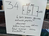 Set glaspanelen - 90x205 helder (4x3) - afbeelding 10 van  11