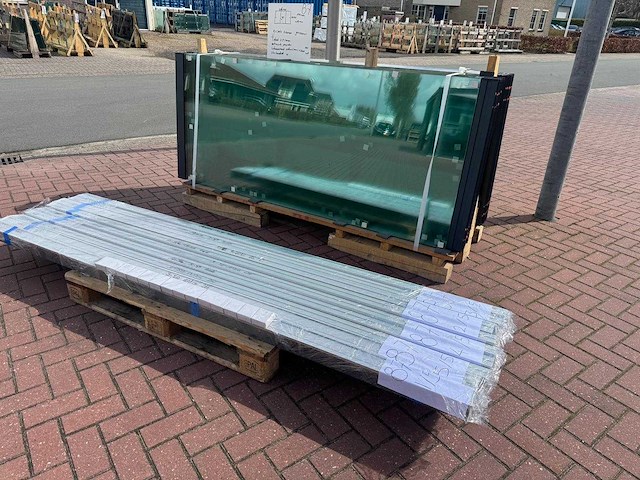 Set glaspanelen - 90x220 helder (9x3) - afbeelding 5 van  11