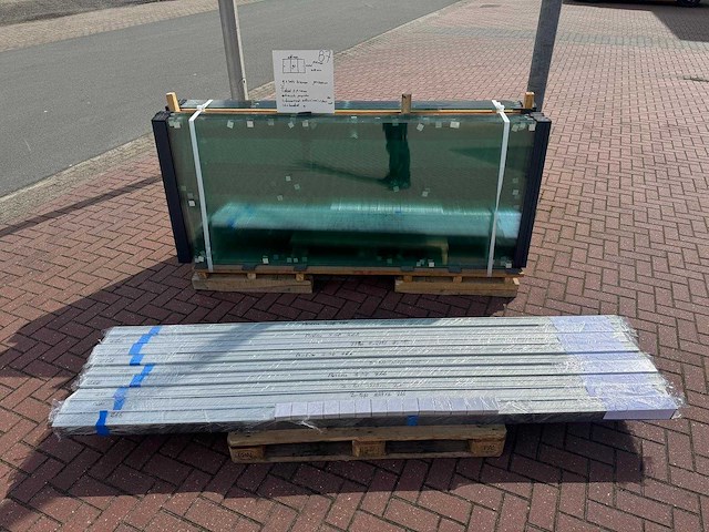 Set glaspanelen - 90x220 helder (9x3) - afbeelding 9 van  11