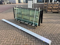 Set glaspanelen - 90x230 helder (2x4) - afbeelding 4 van  10