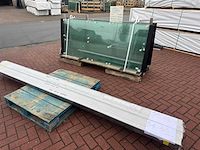 Set glaspanelen - 90x230 helder (4x4) - afbeelding 4 van  9