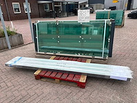 Set glaspanelen - 94 & 98cm x 245cm helder (6x3) - afbeelding 5 van  10