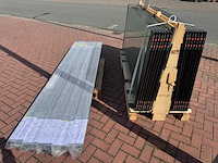 Set glaspanelen - 94cm x 215cm helder (10x3) - afbeelding 7 van  11
