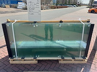 Set glaspanelen - 94cm x 215cm helder (10x3) - afbeelding 6 van  11