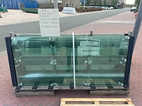 Set glaspanelen - 94cm x 220cm helder (4x3) - afbeelding 6 van  11