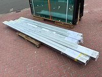 Set glaspanelen - 94cm x 230cm helder (6x3 & 4x4) - afbeelding 6 van  10