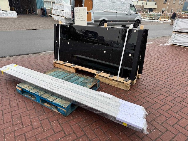 Set glaspanelen - 94x230 getint (5x3) - afbeelding 3 van  10