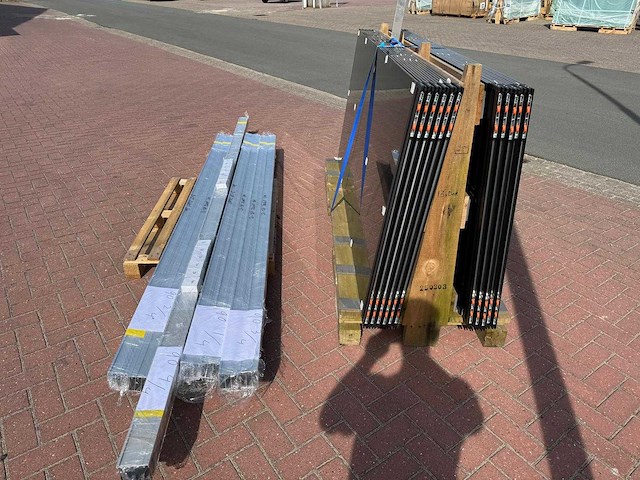 Set glaspanelen - 98 cm x 225cm getint (6x3) & (1x4) - afbeelding 5 van  10
