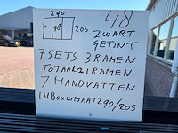 Set glaspanelen - 98cm x 205cm getint (7x3) - afbeelding 8 van  10