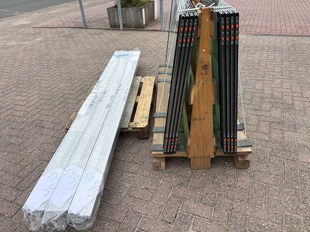 Set glaspanelen - 98cm x 205cm helder (6x3) - afbeelding 6 van  11
