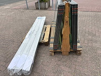 Set glaspanelen - 98cm x 205cm helder (6x3) - afbeelding 6 van  11