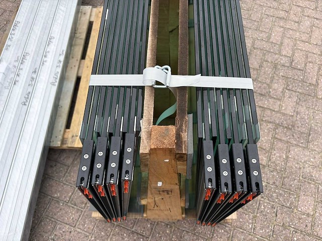Set glaspanelen - 98cm x 205cm helder (6x3) - afbeelding 6 van  7