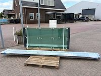 Set glaspanelen - 98cm x 215cm helder (4x4) - afbeelding 4 van  11