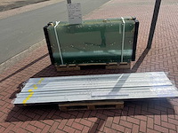 Set glaspanelen - 98cm x 220cm helder (10x3) - afbeelding 3 van  3