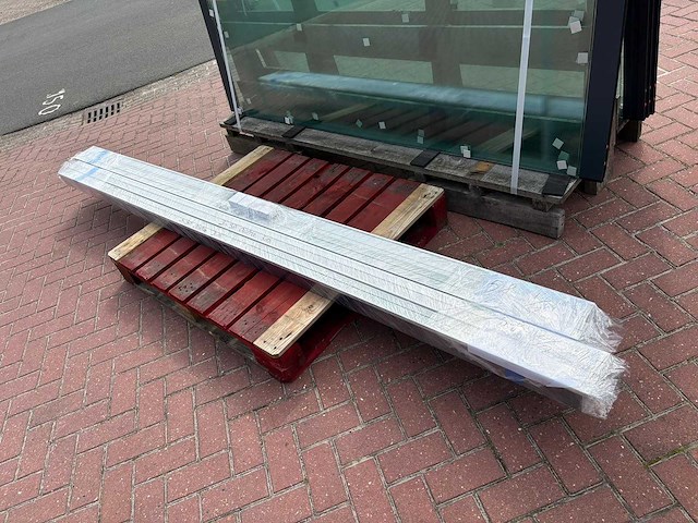Set glaspanelen - 98cm x 220cm helder (4x3) - afbeelding 7 van  11