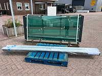 Set glaspanelen - 98cm x 230cm helder (4x3) - afbeelding 5 van  10