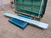Set glaspanelen - 98cm x 230cm helder (4x3) - afbeelding 6 van  10