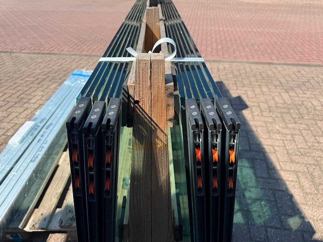 Set glaspanelen - 98cm x 230cm helder (4x3) - afbeelding 8 van  11