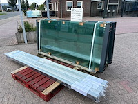 Set glaspanelen - 98cm x 230cm helder (6x3) - afbeelding 5 van  11