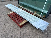 Set glaspanelen - 98cm x 230cm helder (6x3) - afbeelding 7 van  11