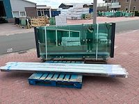 Set glaspanelen - 98cm x 235cm helder (6x3) - afbeelding 5 van  8