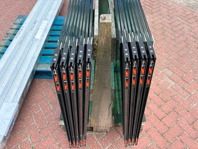 Set glaspanelen - 98cm x 235cm helder (6x3) - afbeelding 7 van  8