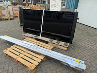Set glaspanelen - 98x210 helder (3x3) - afbeelding 1 van  10