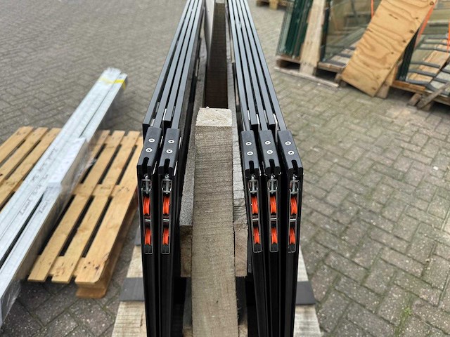 Set glaspanelen - 98x210 helder (3x3) - afbeelding 6 van  10
