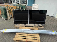 Set glaspanelen - 98x210 helder (3x3) - afbeelding 7 van  10