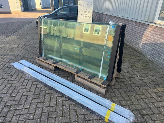 Set glaspanelen - 98x215 helder (4x3) - afbeelding 4 van  10