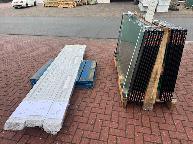 Set glaspanelen - 98x215 helder (9x3) - afbeelding 7 van  10