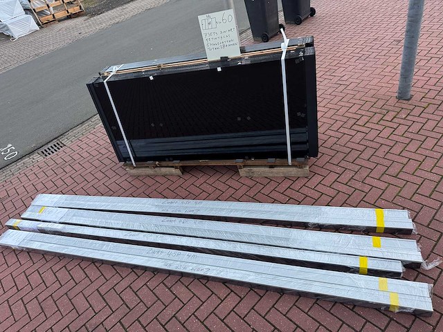 Set glaspanelen - 98x230 getint (7x4) - afbeelding 5 van  9