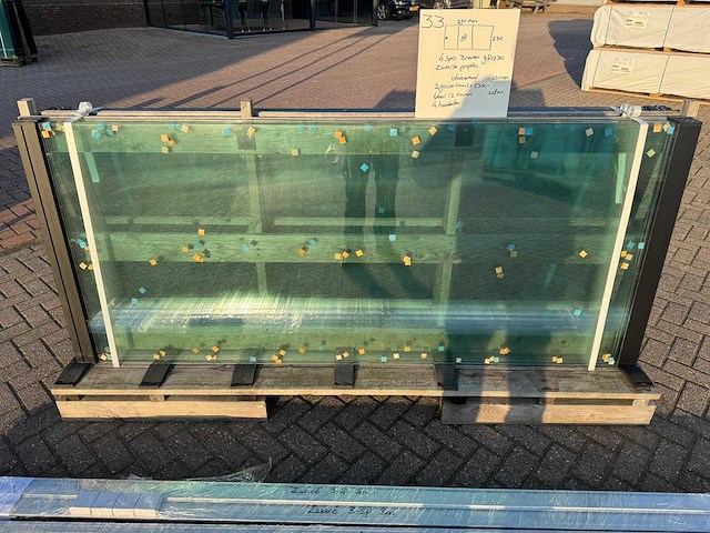 Set glaspanelen - 98x230 helder (4x3) - afbeelding 6 van  11