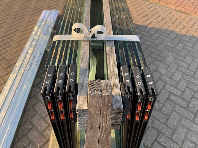 Set glaspanelen - 98x230 helder (4x3) - afbeelding 8 van  11